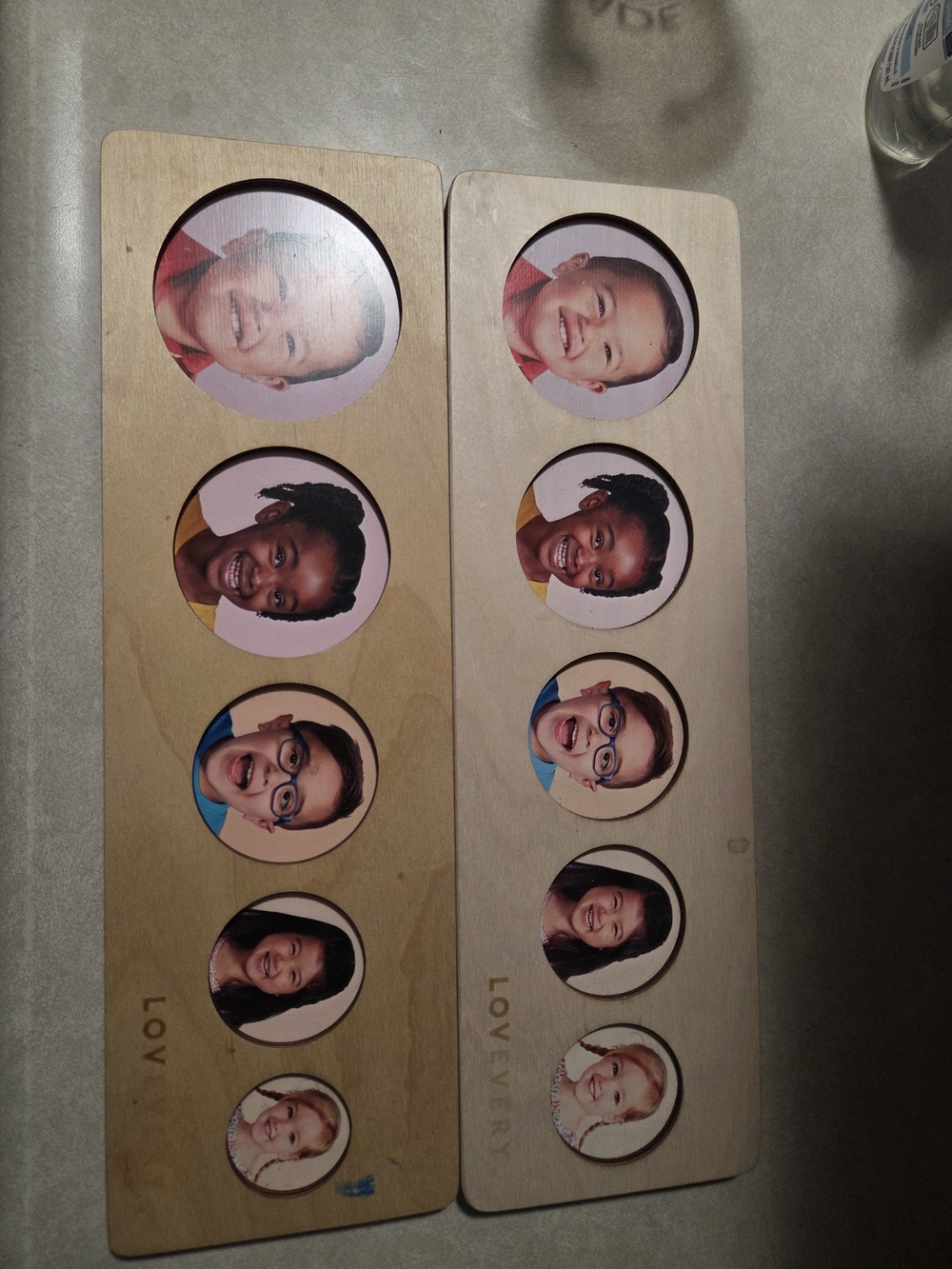 Lovevery Board Match Game, Missing Blocks.